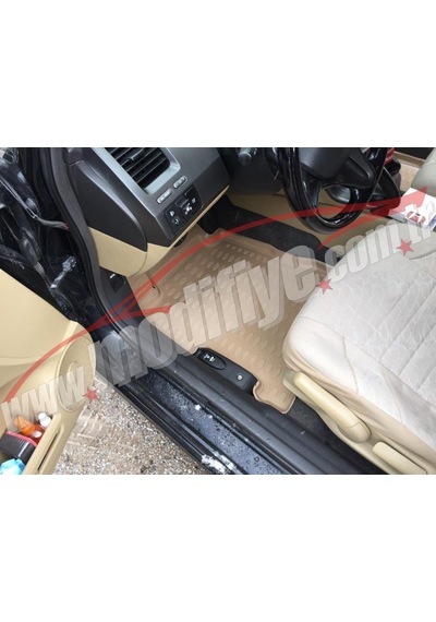 Honda Civic Fd6 Araç Içi Bej Renk Koruma Paspası Özel Tasarım
