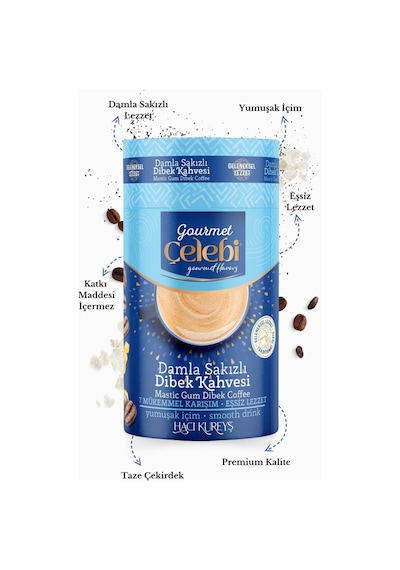 Damla Sakızlı Dibek Kahvesi 250 Gr. Diğer