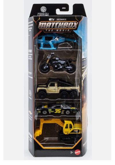 2026 Matchbox The Movie Heroes 5'li Set Çok Renkli