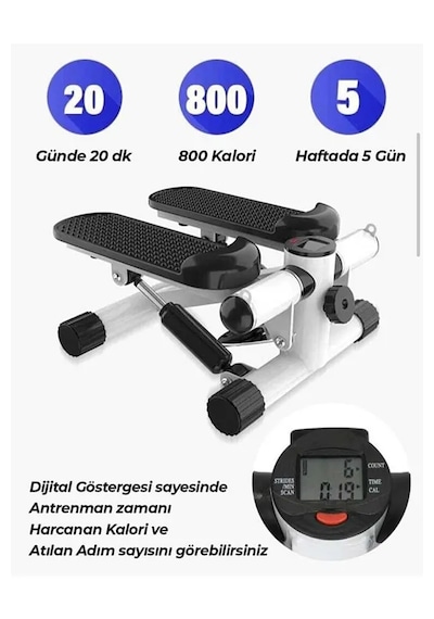 Ipli Fitness Stepper Egzersiz Aleti Total Body Twister Cross Step