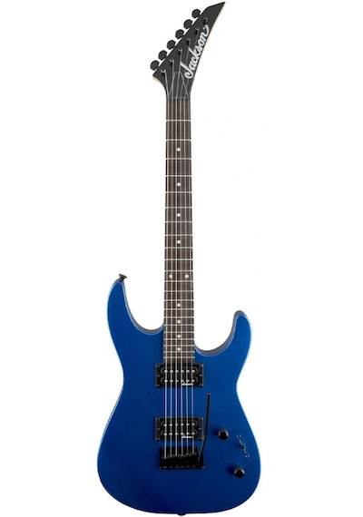 Jackson Js11 Dinky 2-point Tremolo Amaranth Klavye Metallic Blue
