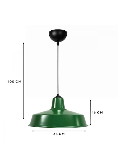 Homing Northe İskandinav Metal Sarkıt Yeşil