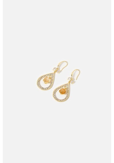 Damla Sallantı Küpe Gold