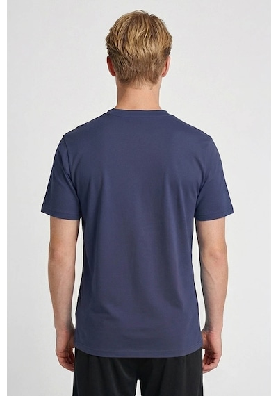 Hummel Pulse Male Co Regular Lacivert Erkek T-shirt 912263-7459