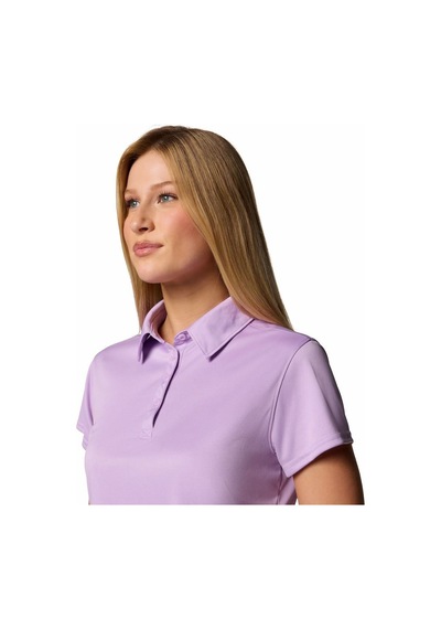 Columbia Tidal Kadın Kısa Kollu Polo Tişört-8225 Mor