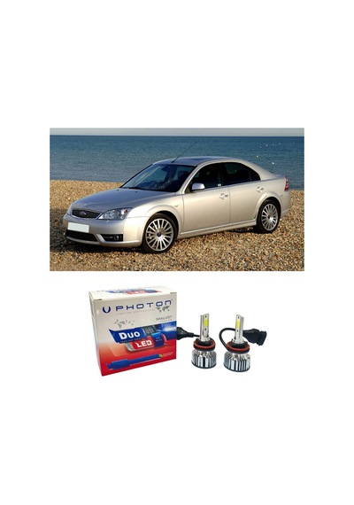 Ford Mondeo Mk3 Led Xenon Uzun Far Ampulü H1 Duo Yeni Seri Beyaz 2006-2014