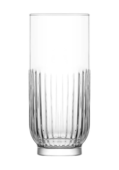 Lav Tokyo Cam Meşrubat Bardağı 6'lı 395 ml (Büyük Su/Kokteyl/Soğuk Kahve Bardağı )