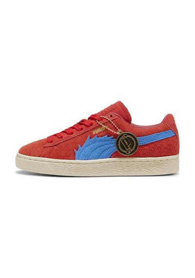 Puma Suede One Piece Erkek Sneaker-kırmızı Kırmızı