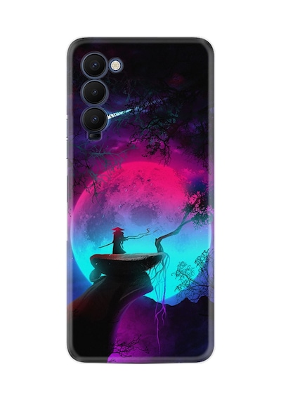 Tecno Camon 18 Premier Kılıf Resimli Desenli Silikon Platinium Series Lost Warrior 1840