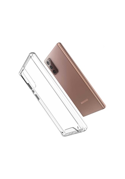 Samsung Uyumlu Galaxy Note 20 Kilif Seffaf Sararmaz Gard Silikon 367522968