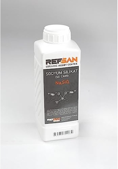 Refsan Cam Suyu Sodyum Silikat 1000 Cc Açık Gri