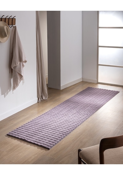 Madame Coco Vivre Bubble Halı - Antrasit - 80x300 Cm 8684427183007 Gri 80 X 300 Antrasit