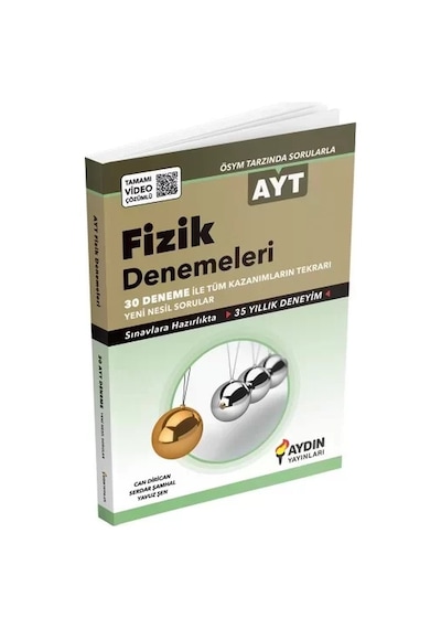 Aydın Yayınları Ayt Fizik 30 Deneme
