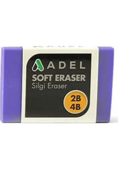 Adel Soft Eraser Silgi 2b-4b 008-mor