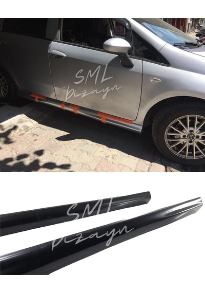 Fiat Punto Yan Marşpiyel (Plastik) BOYASIZ Punto Yan-Marşbiyel-Ek