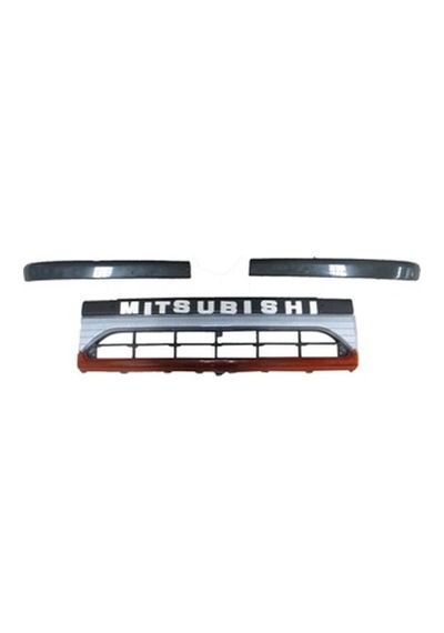 Mıtsubıshı Canter Fe635/659 98/06 Ön Panjur Sarı/beyaz Reflektörlü Klipsiz Mıtsubıshı Yazılı Fpı - Oem Yedek Parça