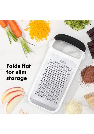 Oxo Good Grips İşlenmiş Paslanmaz Çelik Çift Taraflı Rende, Peyni