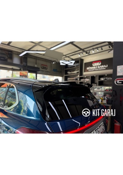 Fiat 500 Parlak Siyah Spoiler Plastik Boyalı