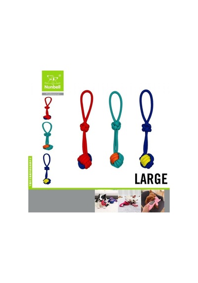 Nunbell Köpek Diş İpi Toplu Büyük L