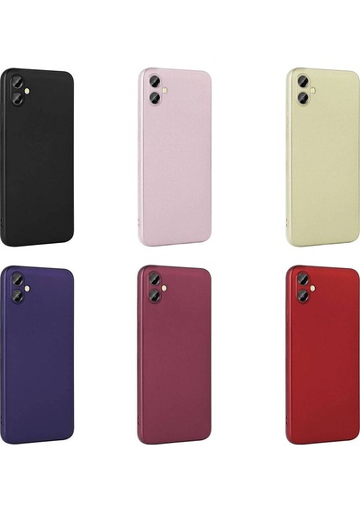 Samsung Uyumlu Galaxy A05 Telefon Kılıfı Yumuşak Ve Esnek Renkli A+ Kalite Kılıf
