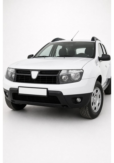 Dacia Duster 2010-2017 Uyumlu Ön Plakalık 1 Parça Abs Mat Siyah