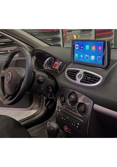 Renault Clio 3 07-12 9 Inç 2 Gb Ram 32 Gb Ram Kablosuz Carplay Multimedya 9"