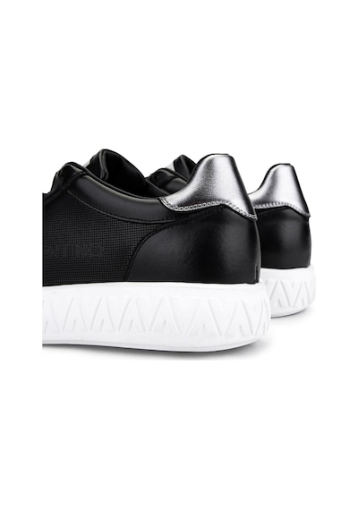 Mario Valentino Kadın Hakiki Deri Siyah Sneakers & Spor Ayakkabı 1040 91v1311 Bn Ayk Y25 Black/gunmetal Siyah