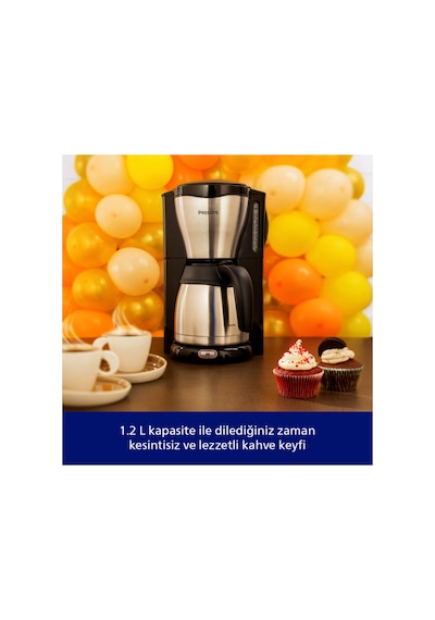 Hd7546/20 Filtre Kahve Makinesi Gri