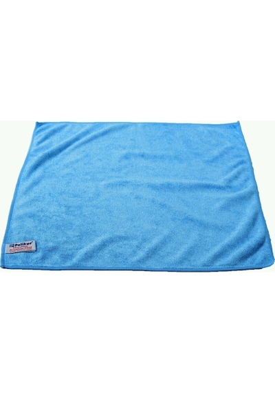 Polikur Mikrofiber Genel Amaçlı Temizlik Bezi Mavi 40 x 40 CM 12 Adet