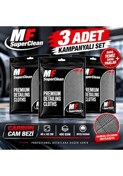 Carbon Cam Bezi - 3 Adet - 400 Gsm - Karbon Cam Bezi