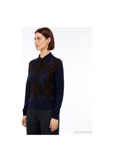 Yargıcı Regular Polo Yaka Uzun Kol Kazak 26kktr2144x 004 Lacivert