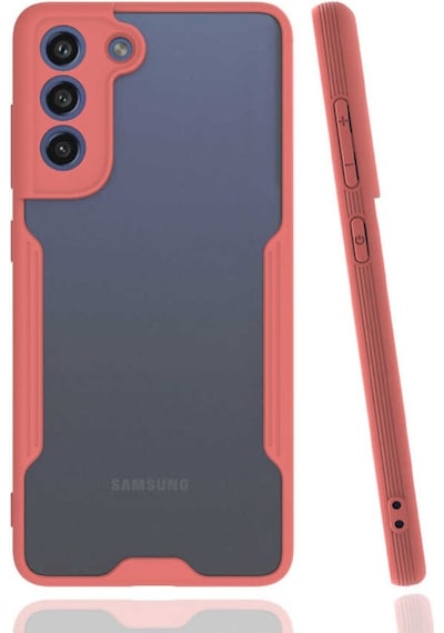 Galaxy S21 Fe Kılıf Parfe Kenarları Pastel Renk Silikon Kılıf