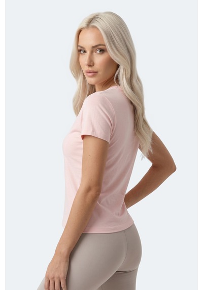 Slazenger Kosta Kadın Baskılı Açık Pembe Tişört