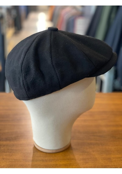 Hamze Peaky Blinders Tarz İngiliz Model Kaşe Kumaş Kasket Şapka Siyah