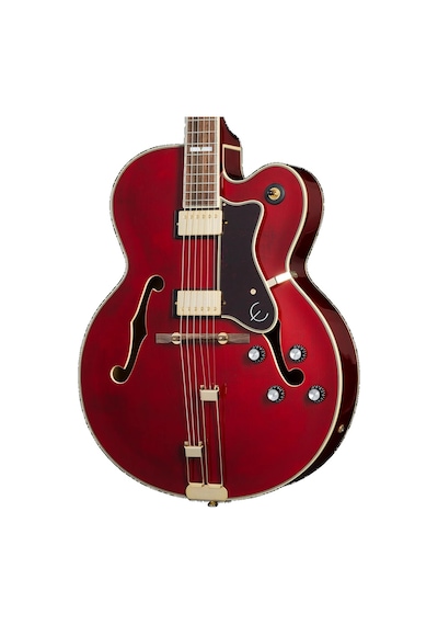 Epiphone Broadway Hollow Body Elektro Gitar Wine Red