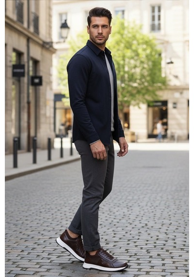 Dagoster Dma08-1061 Kahve Ortopedik Günlük Slip On Erkek Deri Ayakkabı Dagoster Dma08-1061 Kahve Ortopedik Günlük Slip On Erkek Deri Ayakkabı