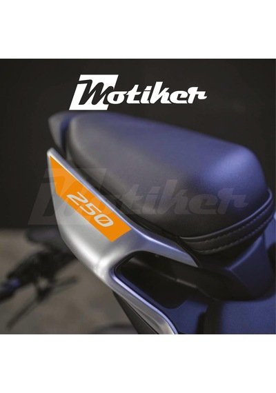 Cfmoto 250sr Arka Kuyruk Stıcker Model 3 Turuncu Renk