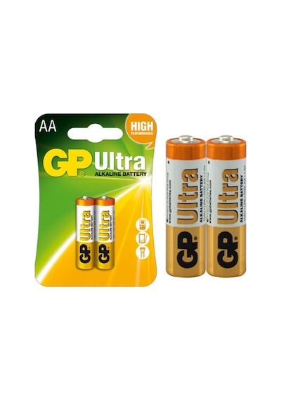 GP 15AU-2U2 LR6 Alkalin AA Kalem Pil 2'li