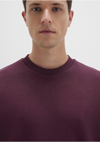 Mavi - Bisiklet Yaka Bordo Basic Sweatshirt 0s10276-70434 Bordo