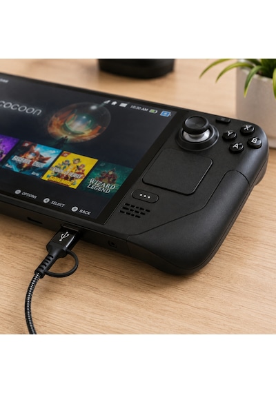 Hepu Hp-13 3in1 Çoklu Hızlı Şarj Kablosu Lightning Type-c & Micro Usb Çıkışlı Örgülü Kumaş Kablo Ev Araç Ve Ofis Uyumlu 1.2 Metre