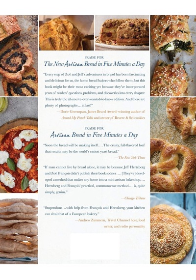 Gluten-free Artisan Bread İn Five Minutes A Day: The Baking Revolution Continues With 90 New, Delicious And Easy Recipes Made With Gluten-free Flours