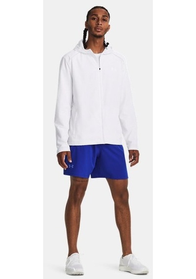 Under Armour Erkek UA Storm Koşu Kapüşonlu Mont 1376795-100 Beyaz