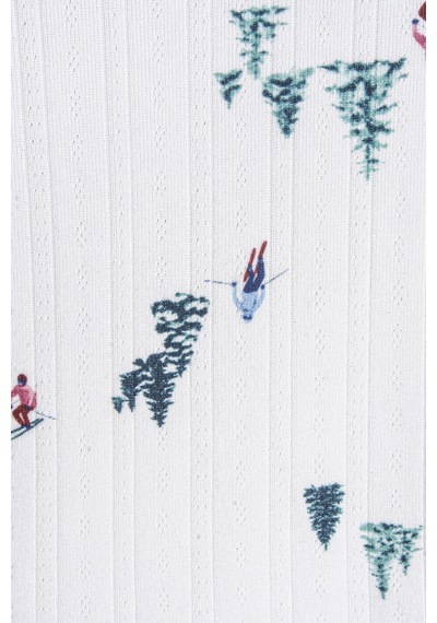 Nbb Krem Poıntel Snowy Days Pijama Takım