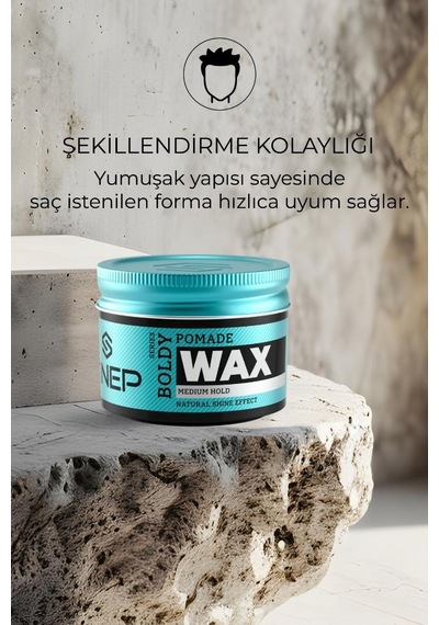 Sinep Pro-care Premium Seri Boldy Matte Pomade Wax 100 Ml