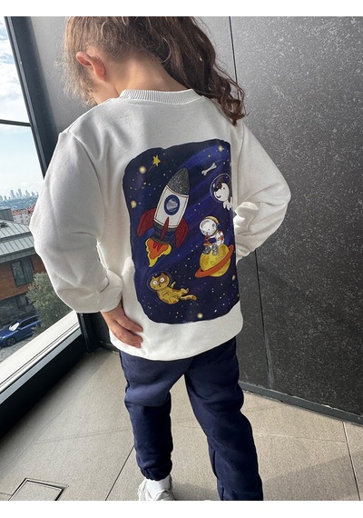 Melomel Sapace Unisex Eşofman Takım Çok Renkli