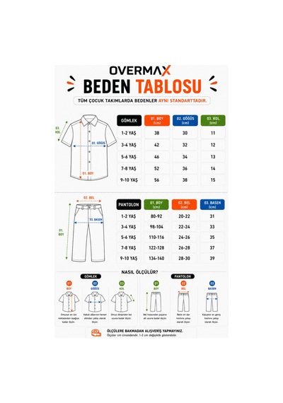 Overmax 3 Lü Gömlek Çocuk Takım Gömlek, Tshirt & Pantolon 3' Lü Kombin 1-10 Yaş Trend Yazlık Takım Turuncu - 885663189 Turuncu Overmax 3 Lü Gömlek Çocuk Takım Gömlek, Tshirt & Pantolon 3' Lü Kombin 1-10 Yaş Trend Yazlık Takım Turuncu - 885663189 Turuncu