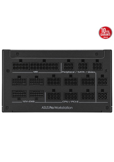 Asus Pro Ws 2200w Platinum 80+ Platinum Pcıe 5.1 Full Modüler Atx 3.1 Güç Kaynağı 90ye00z1-b0na00 Pro-ws-2200p