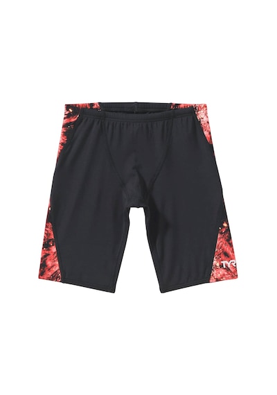 Tyr Durafast Elite Jammer Erkek Çocuk Mayo - Radiant Flare Kırmızı - Siyah