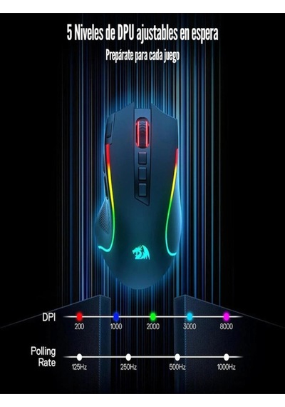 Predator Pro M612 Kablosuz Fare 8000 Dpi Siyah M612rgb-pro M612rgb-pro