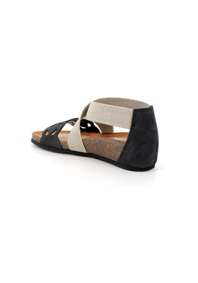 Sandalet Kadın Diğer 7698011 Igı&co Dsm 76980 Scamoscıato Nero Siyah